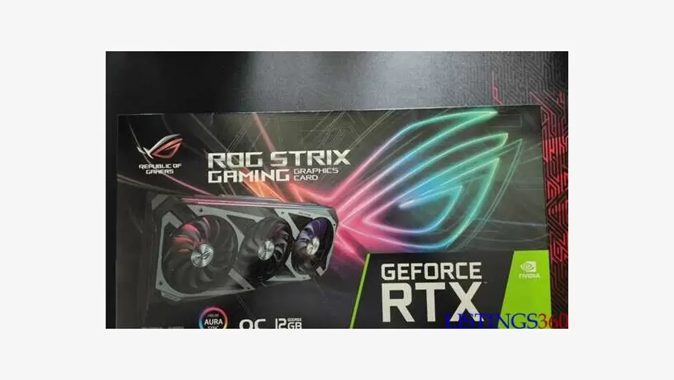 33,000 ₨ Asus Rog Strix Geforce Rtx 3080 Ti Graphics Card